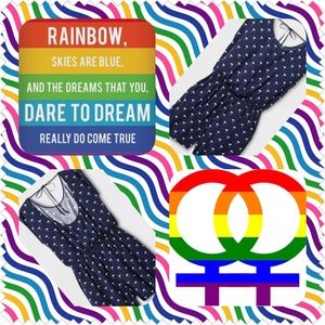 Navy Blue Women's Dress